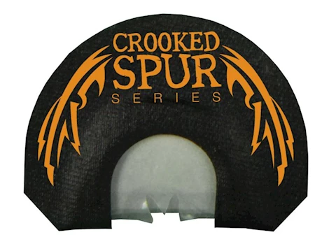 FOXPRO CROOKED SPUR SERIES BLACK V CUT TURKEY DIAPHRAGM MOUTH CALL